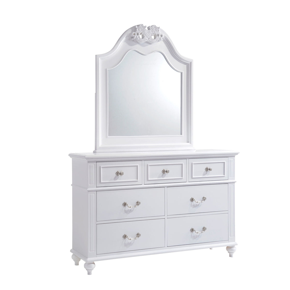 Alana Dresser in White by Elements International
