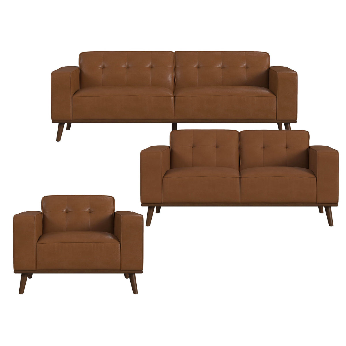 Destiny Living Room Set in Dark Brown by Elements International, view 4
