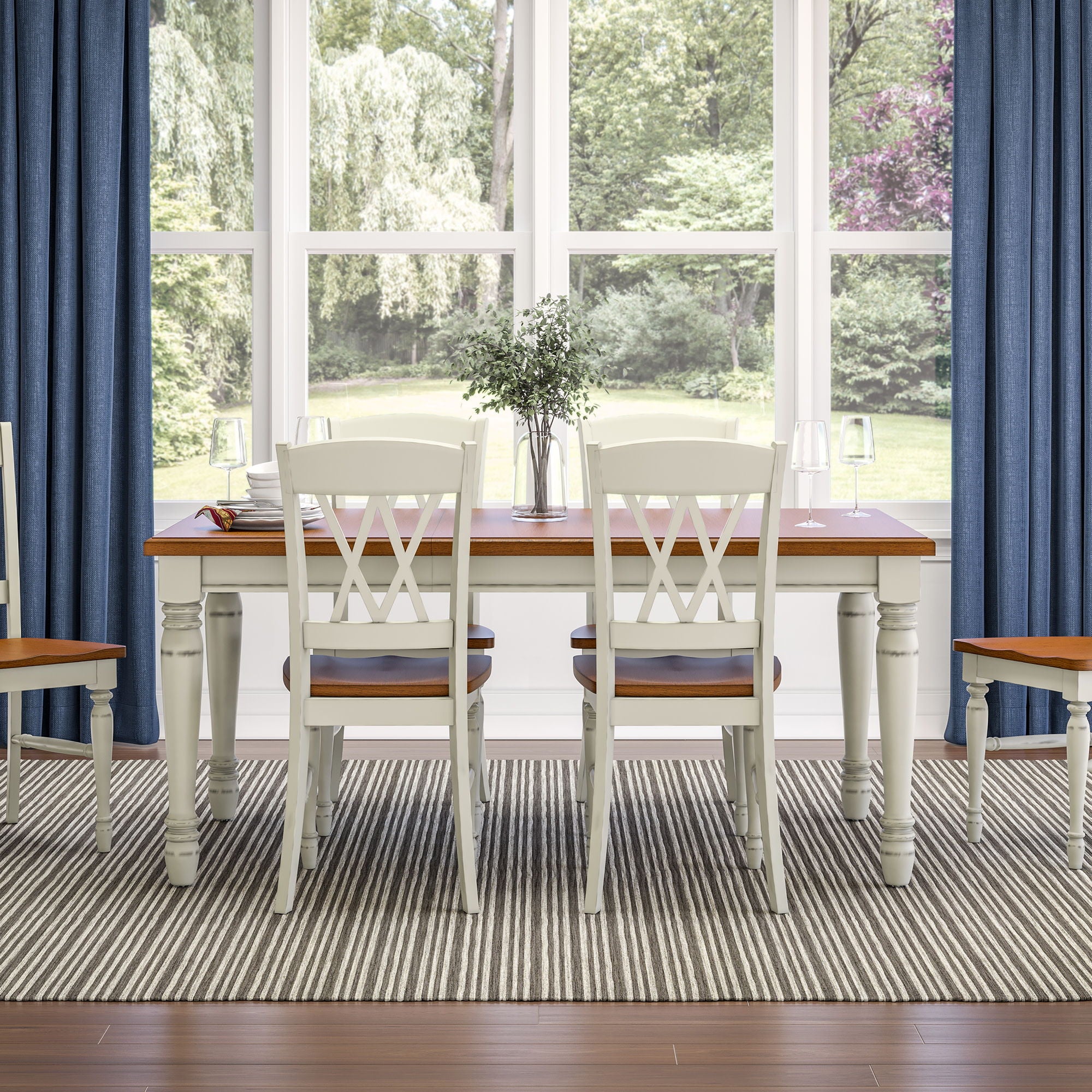 Monarch - Dining Table - White