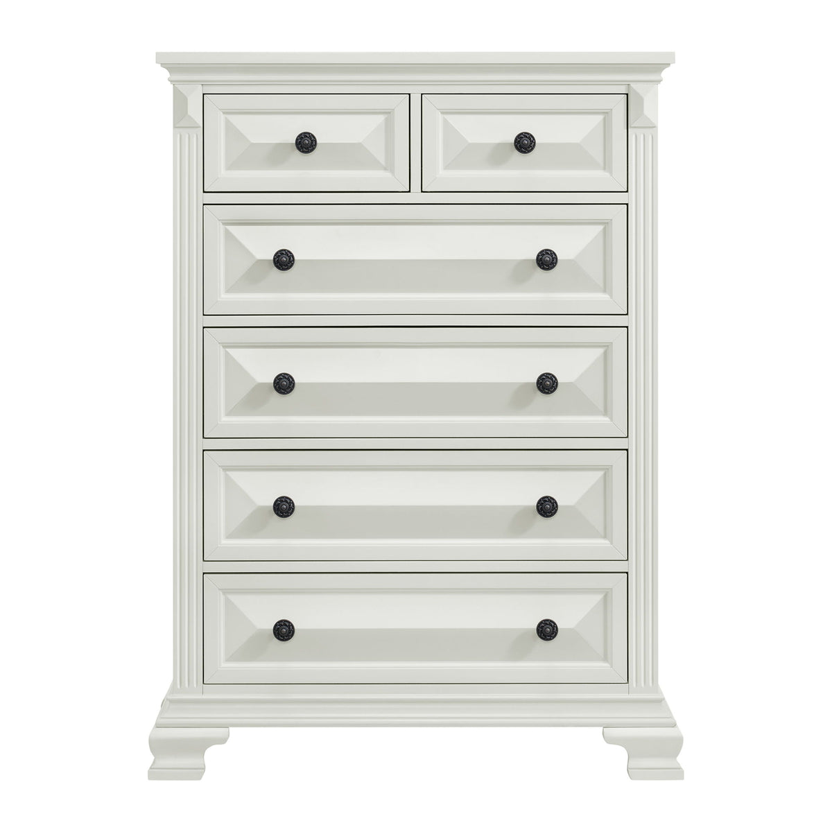 Bridgestone 6-Drawer Chest in Black by Elements International, view 12