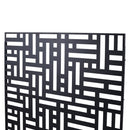 Decorative Freestanding Metal Privacy Screen For Indoor & Outdoor Use