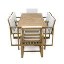 Patio Dining Set Outdoor Dining Table And Chair Set With And Removable Cushions For Patio