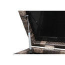 Modern Patio Rattan Sectional Set With Cushions