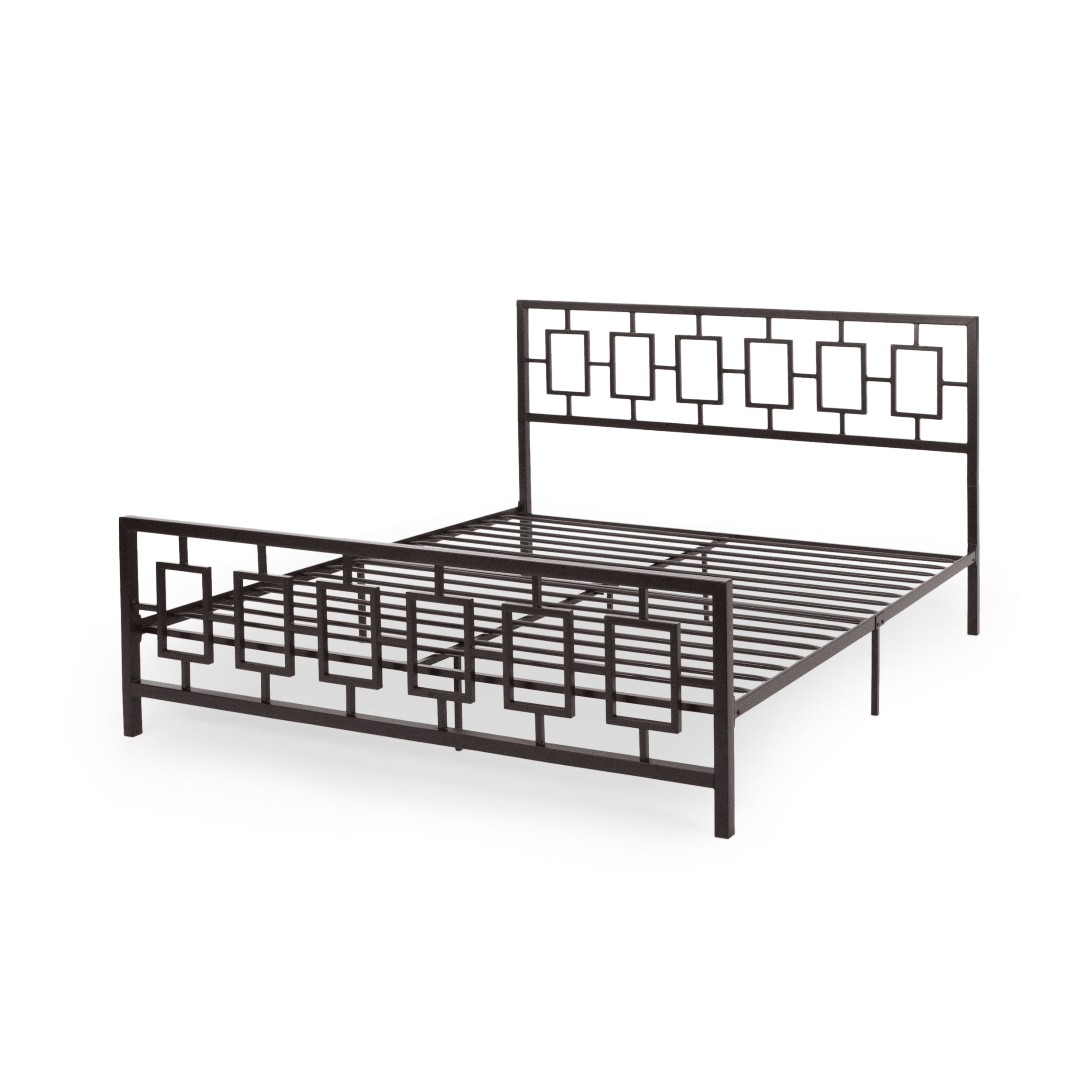 KING SIZE METAL BED - Atlantic Fine Furniture Melbourne FL
