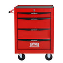 Rolling Metal Tool Chest With Drawers, Steel Storage Cabinet With Ball Bearing Slides