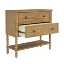 2 Drawer Accent Chest - Natural
