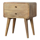 Curved Nightstand