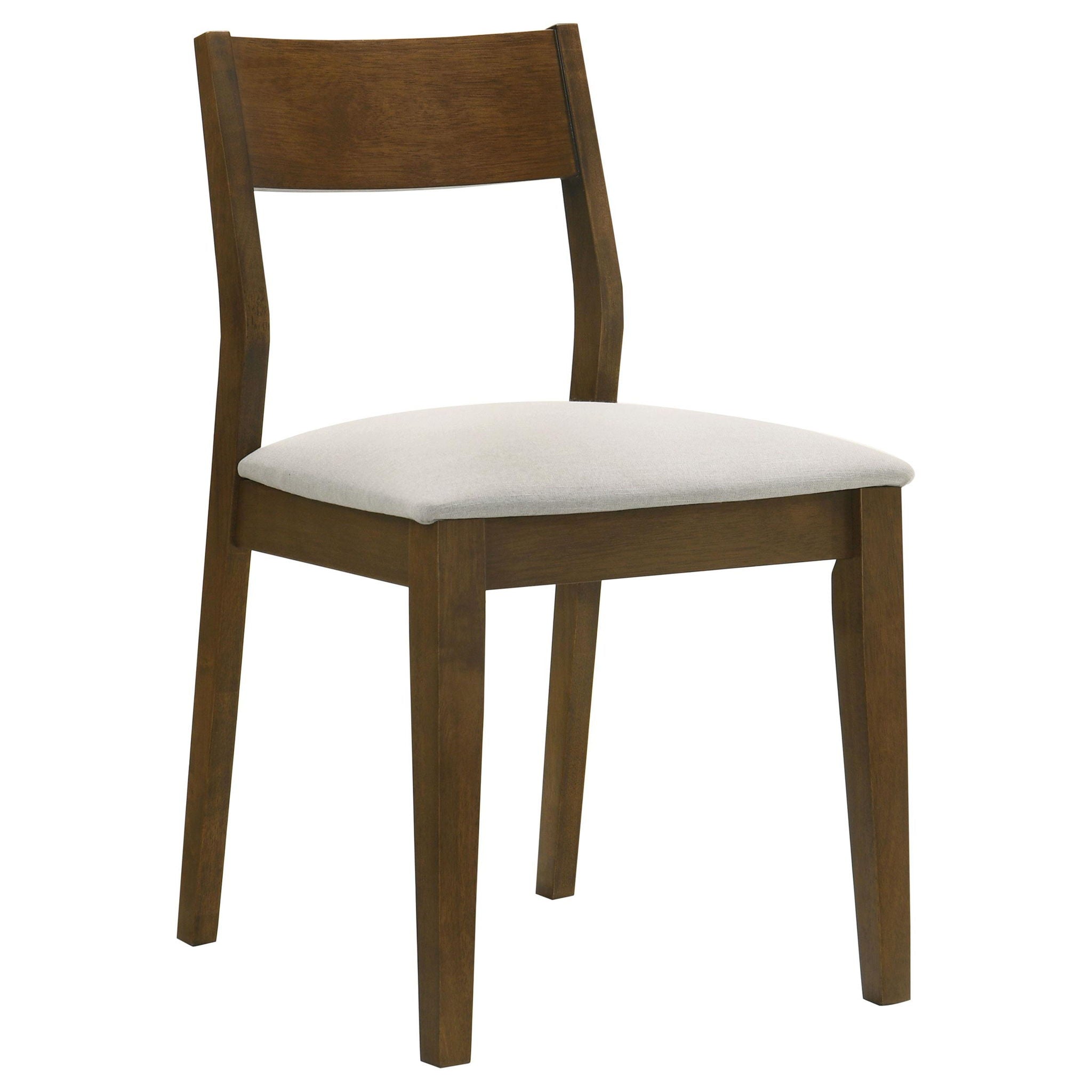 Almonte Dining Chair Upholstered Seat Dark Brown (Set of 2) - Atlantic Fine Furniture Melbourne FL