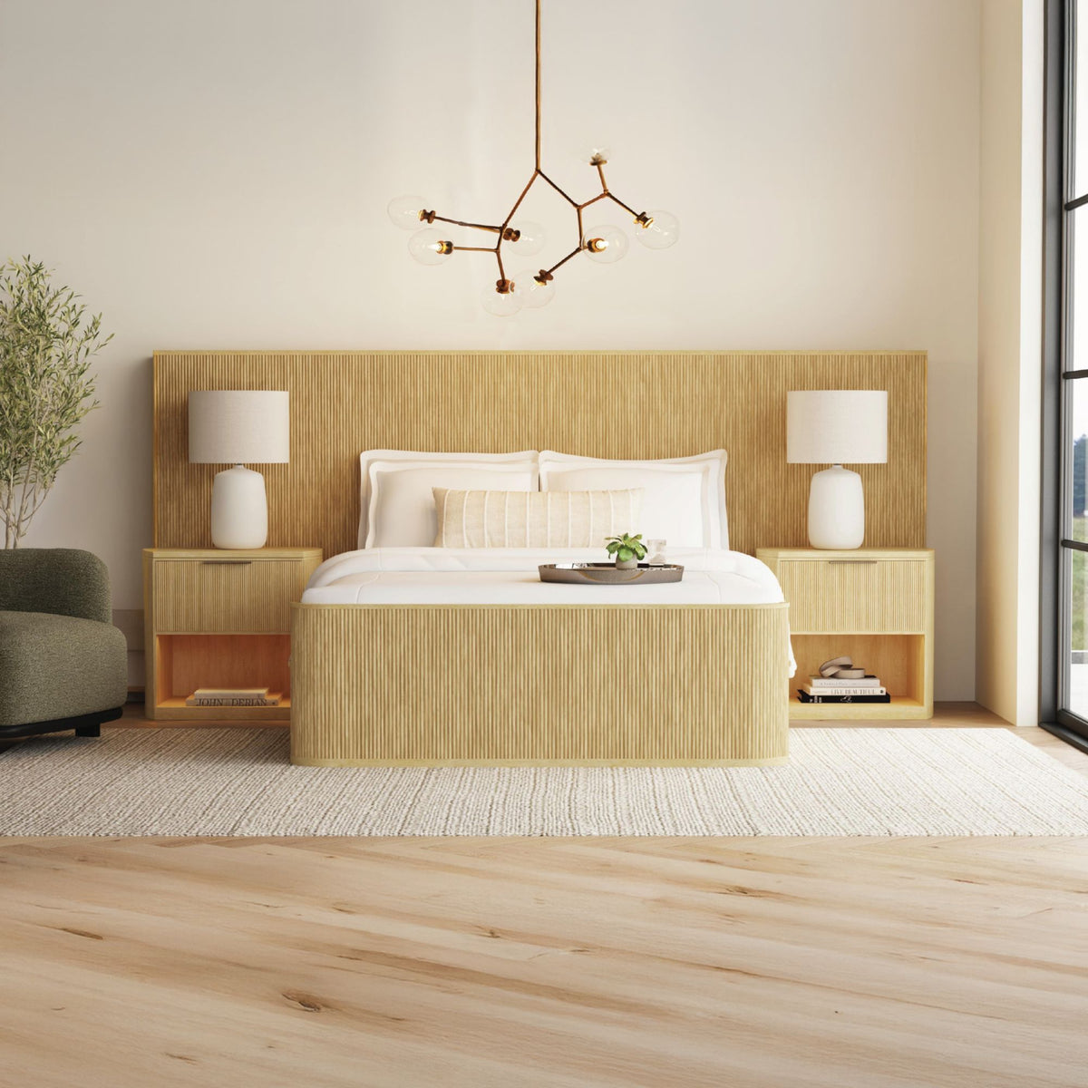Sylvie Wall Bed Bedroom Set in Dark Brown by Elements International, view 36