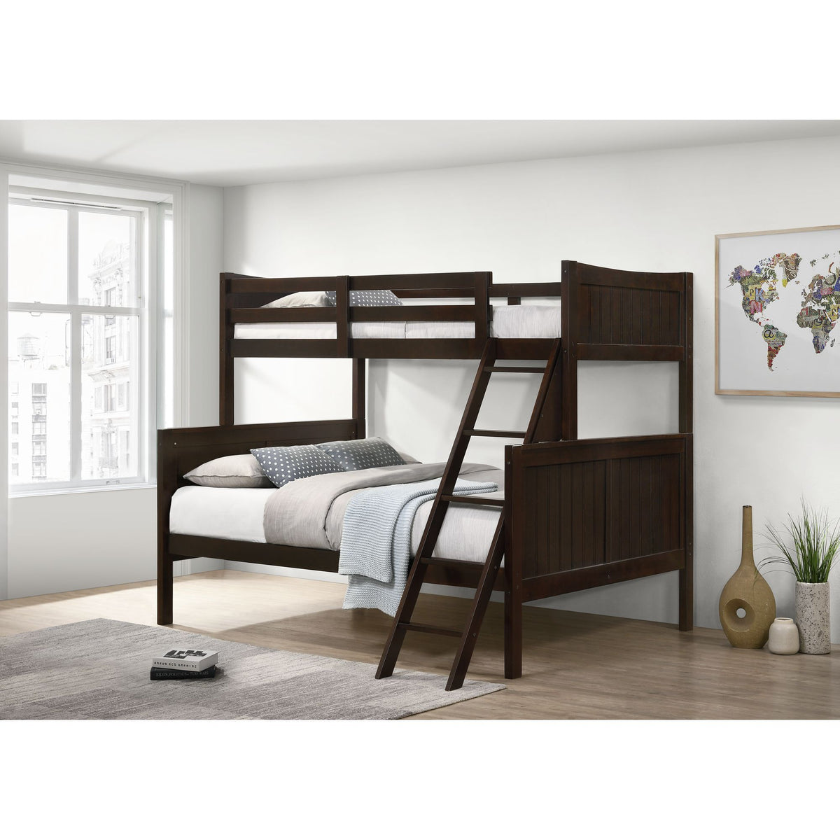 Sami Bunk in Dark Brown by Elements International, view 28