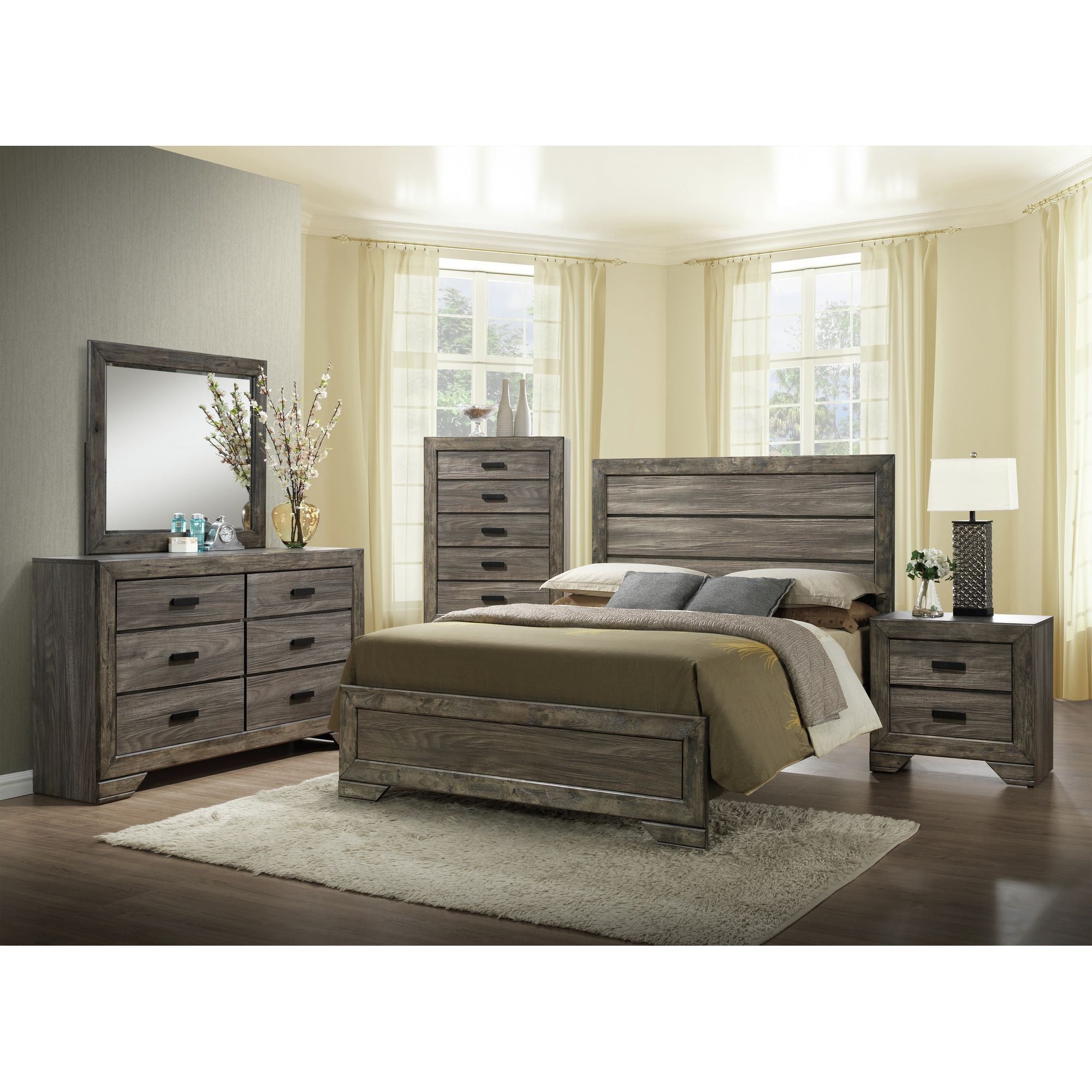Nathan Chest in Gray Oak Finish by Elements International, view 6
