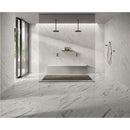 Snow Mountain Ol Textured Marble Tiles For Wall Decoration - White / Natural