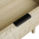 3 Drawer Cabinet, American Furniture, Suitable For Bedroom, Living Room, Study - Natural