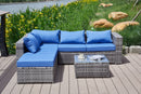 Patio Sofa With Cushions