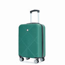 4 Piece Lightweight Suitcase, Makeup Box, Aircraft Wheels