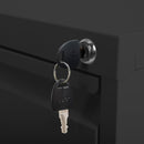 Drawer Metal Locking Vertical File Cabinet With Wheels Heavy Duty Lockable Storage
