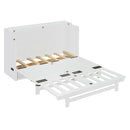 Murphy Bed With Large Drawer, USB Ports And Outlets