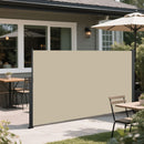 Retractable Side Awning, Waterproof And UV Resistant, Privacy Screen For Patio