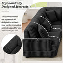 Oversized Sectional Sofa U - Shaped Sofa Couch Modern Sofa Upholstered In Soft Corduroy With A Chaise Lounge For Living Room