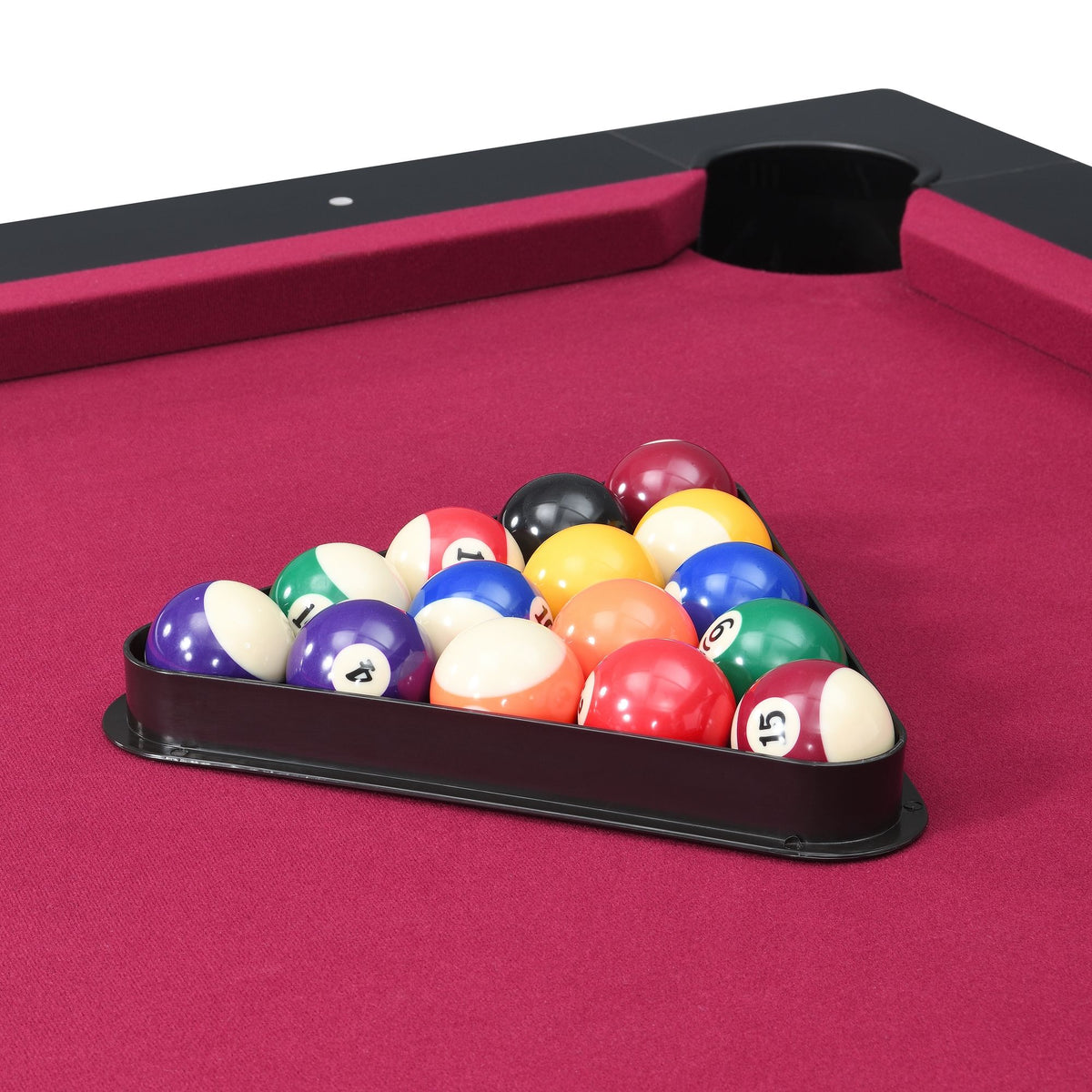 Ajax Billard Table Ssg-102505 in Black by Elements International, view 9