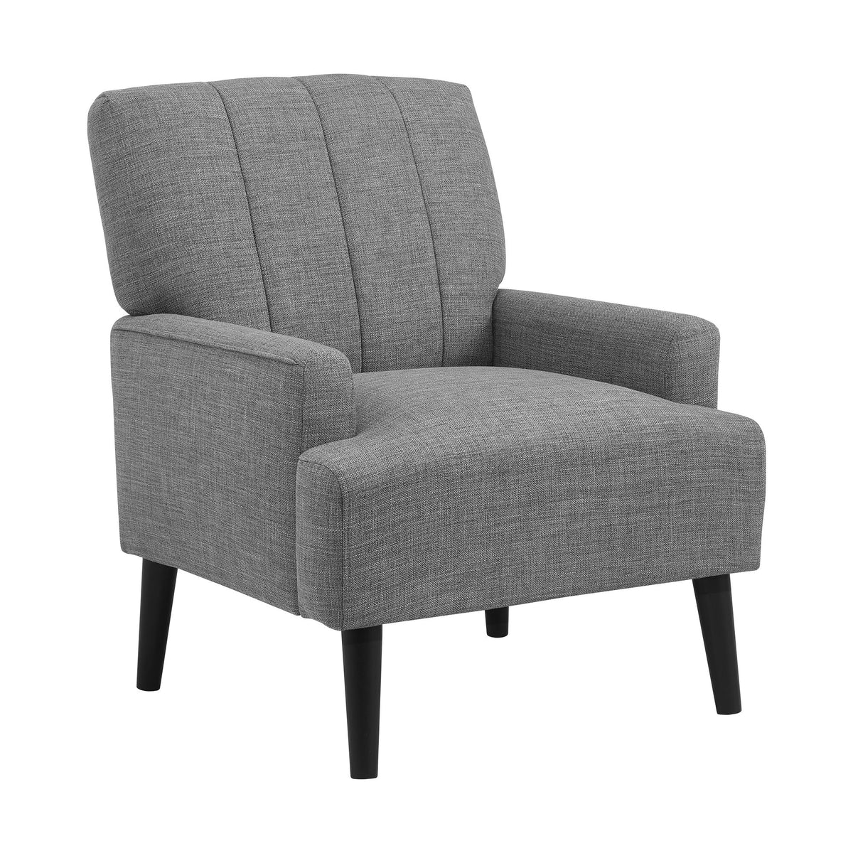 Kiwi Chair With Channel Back in Blue by Elements International, view 2