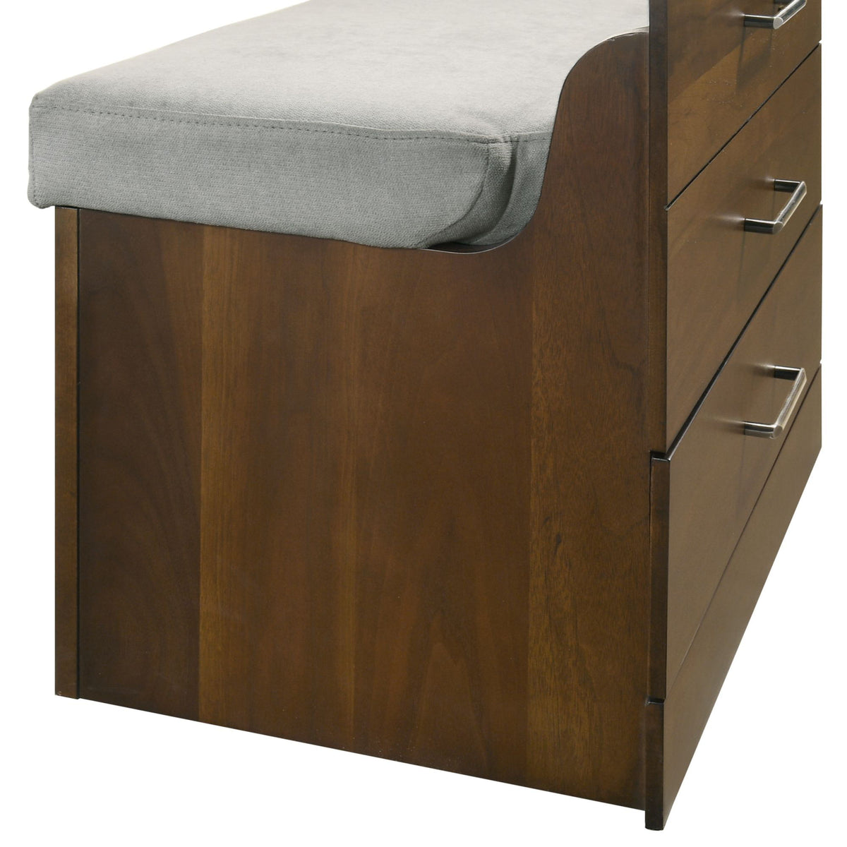 Malibu Dressing Table in Walnut by Elements International, view 9