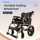 Lightweight Foldable Transport Wheelchair For Adults,Square Tube Design