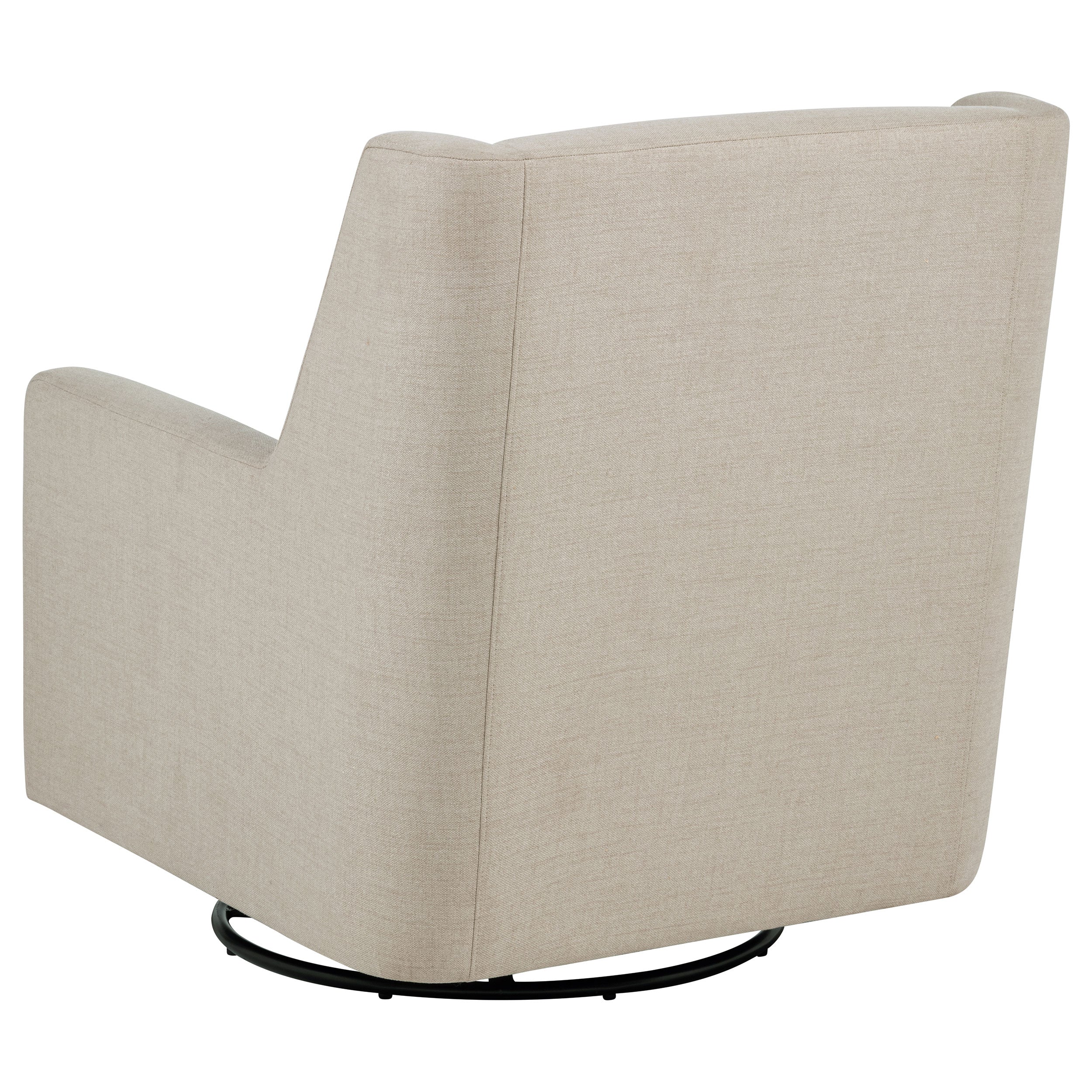 Sorrel Fabric Upholstered Swivel Glider Arm Chair Latte — view 6
