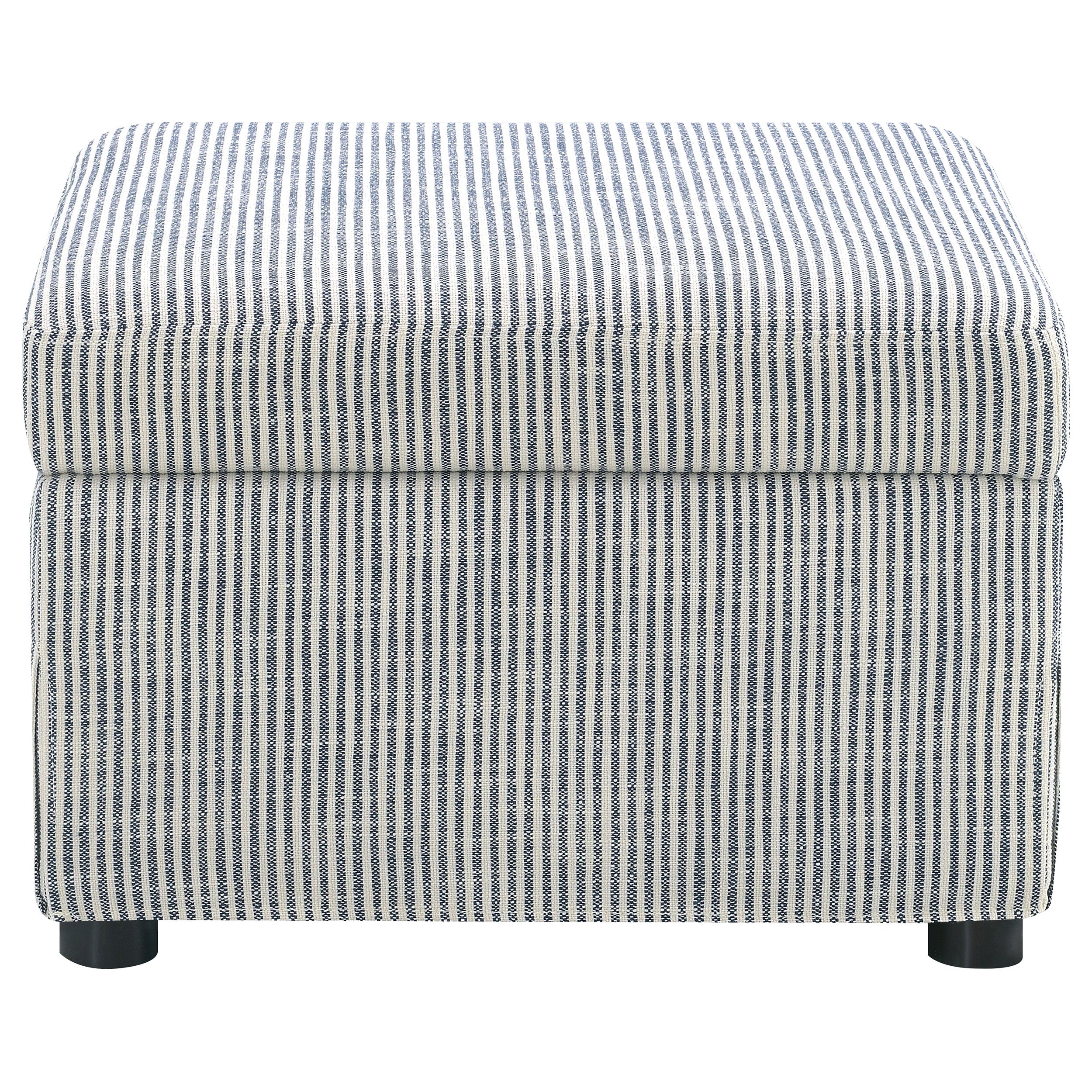 Winter Upholstered Hydraulic Lift Top Storage Ottoman Grey — view 5