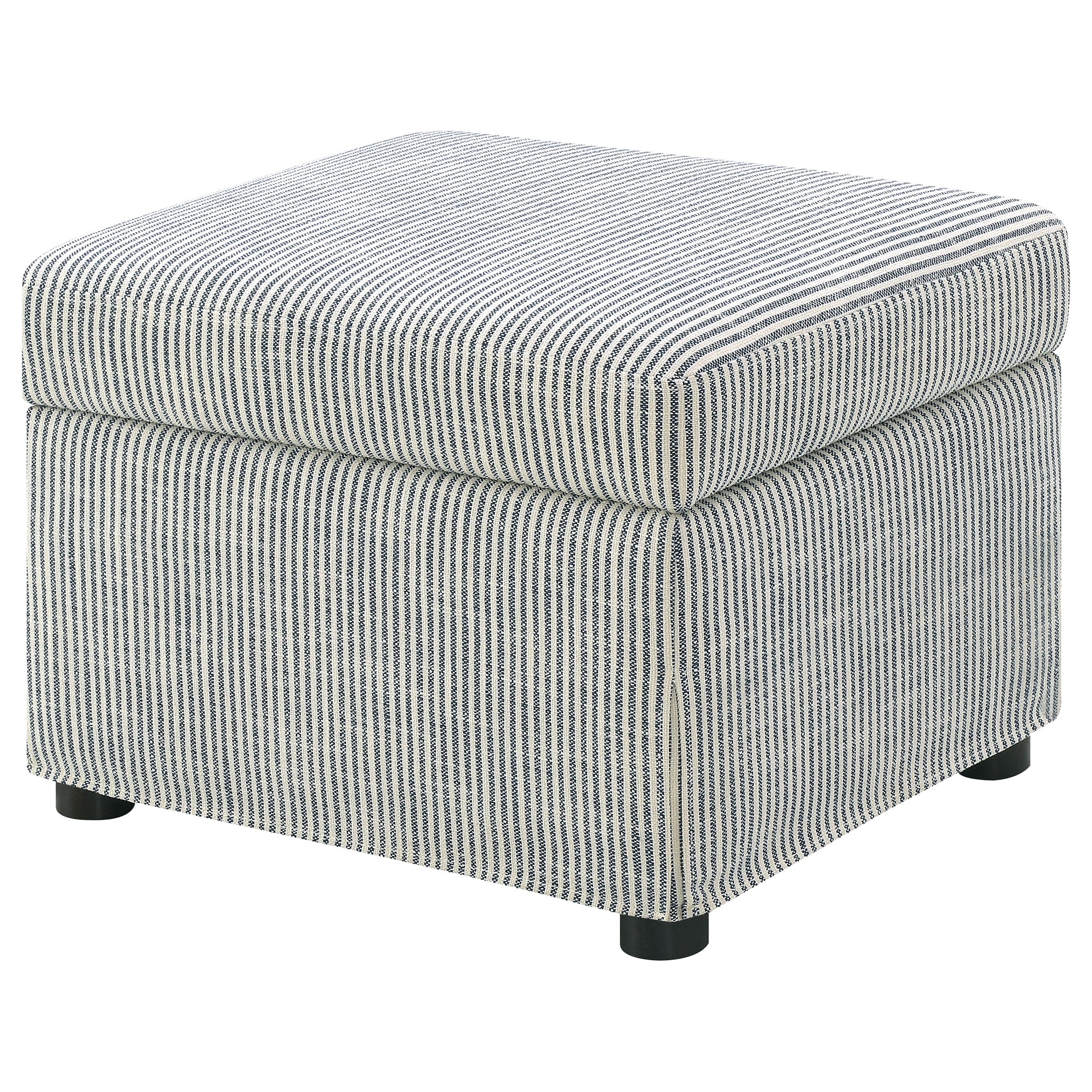 Winter Upholstered Hydraulic Lift Top Storage Ottoman Grey — view 6