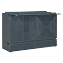 Murphy Bed With Large Drawer, USB Ports And Outlets