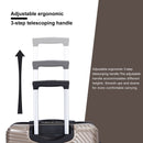 3 Piece Luggage Sets Lightweight Suitcase With Two Hooks, Spinner Wheels,