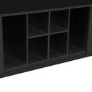 5 In 1 Entryway Bench With Coat Rack, 7 Sturdy Hooks, 2 Spacious Drawers And Adjustable Shelves