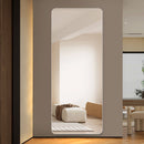 Modern Frameless Full Body Mirror With Explosion Proof Glass - Clear