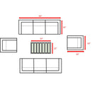 Stylish Sofa Seating Group With Cushions Perfect For Outdoor Gatherings