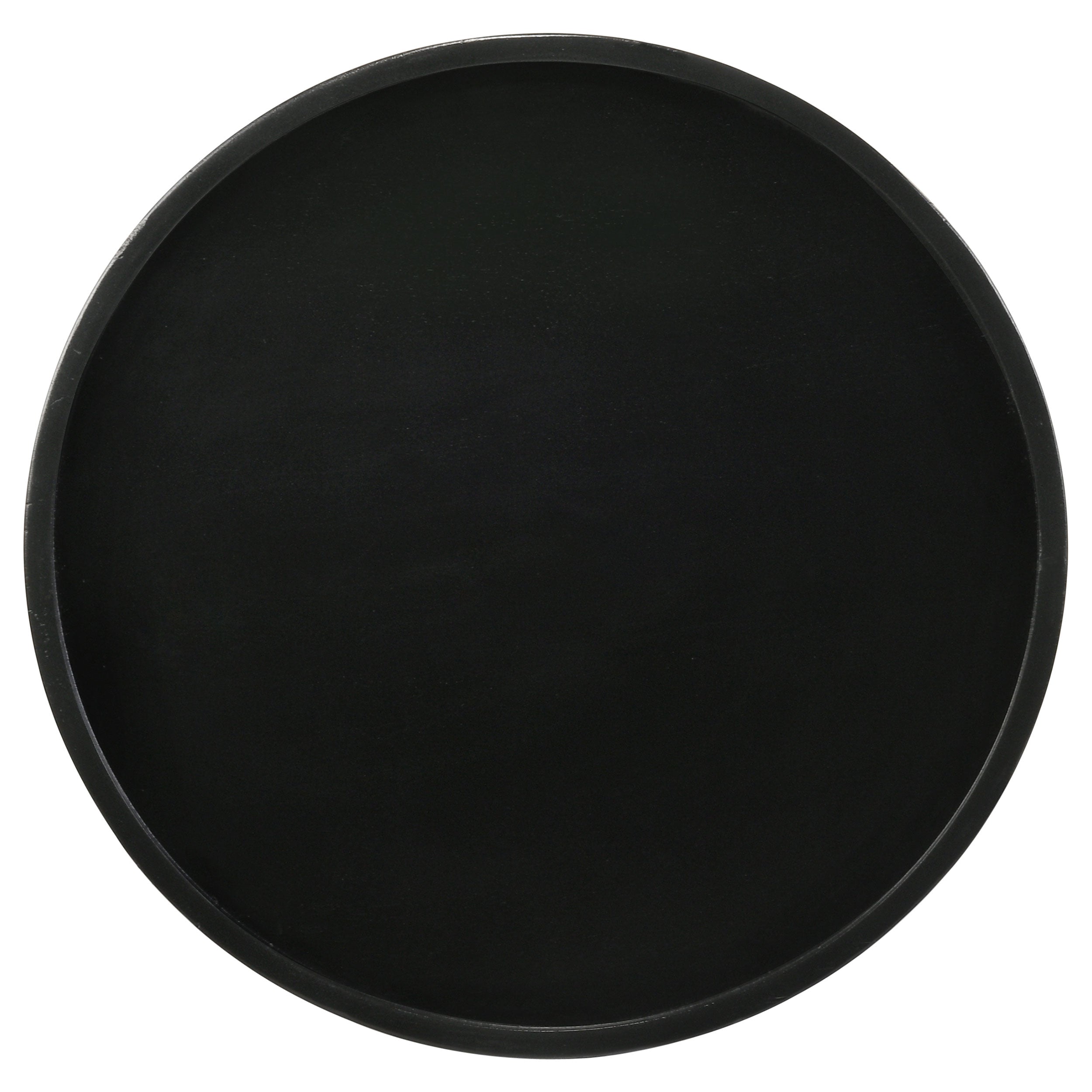Ixia Round Solid Mango Wood Accent Side Table Black Stain — view 3