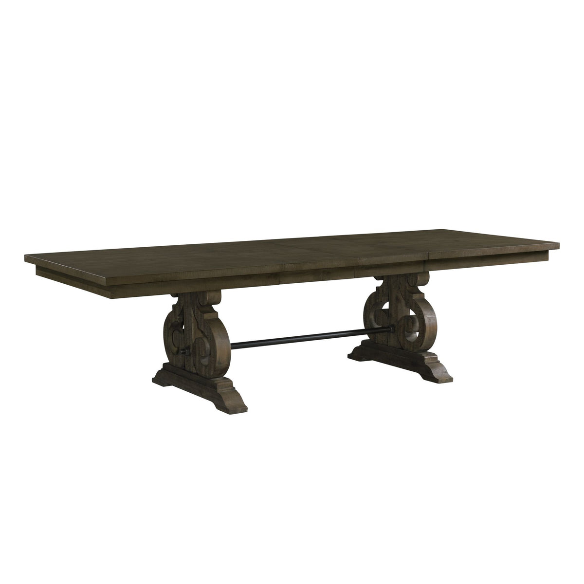 Stone Dining Table in Dark Gray by Elements International