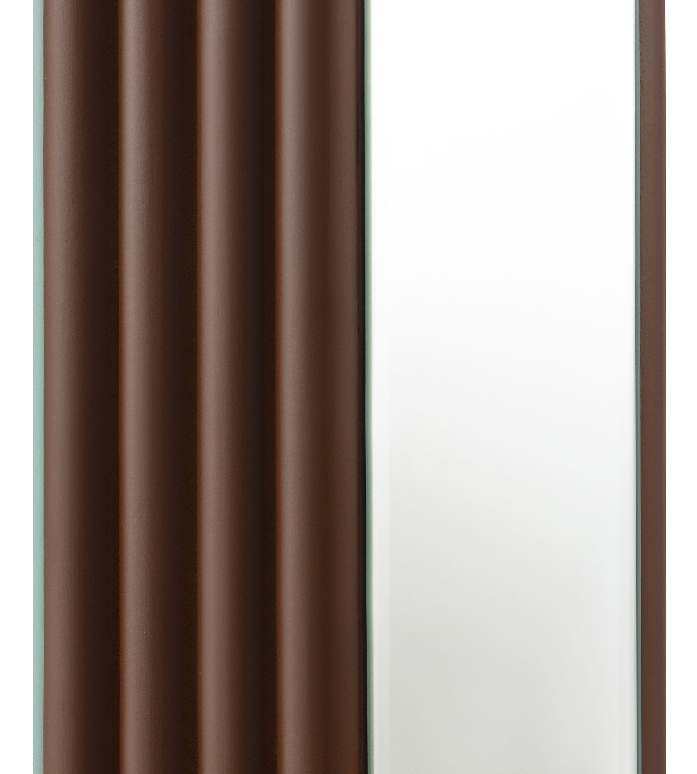Elena 67-inch Square Tapered Mirrored Floor Lamp Brown — view 7