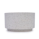 2 Pieces Flowerpot, Planter For Patio, Garden Or Windowsills - Milk White