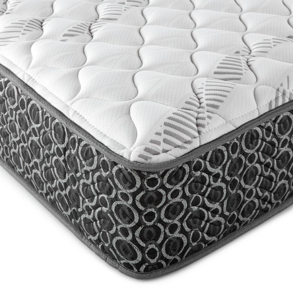 Hayes Eastern King Firm Tight Top Hybrid Mattress White
