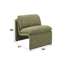 Jaeda - 3 Piece Living Room Set With Elegant Accent Chair
