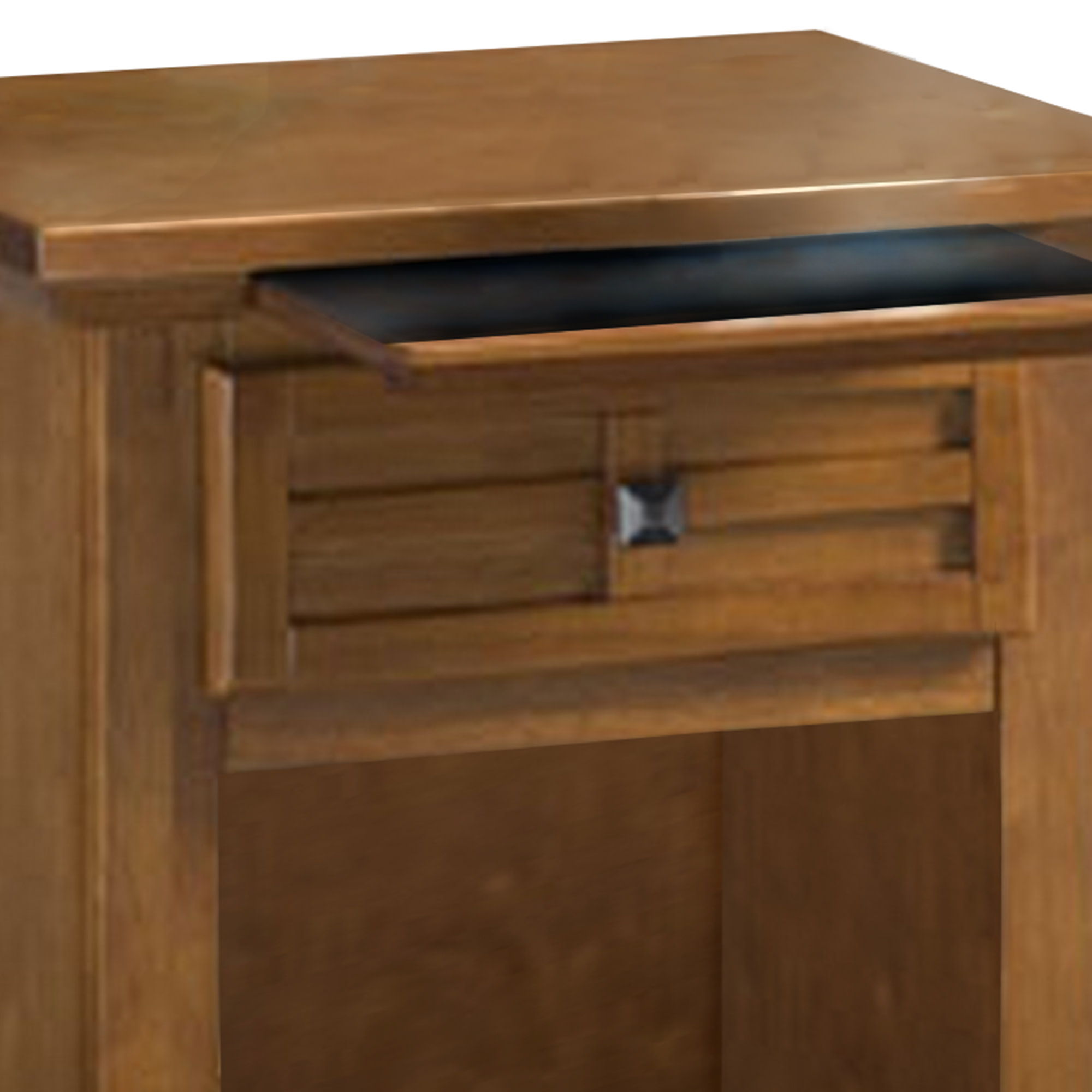 Arts & Crafts - Wood Nightstand - Light Brown