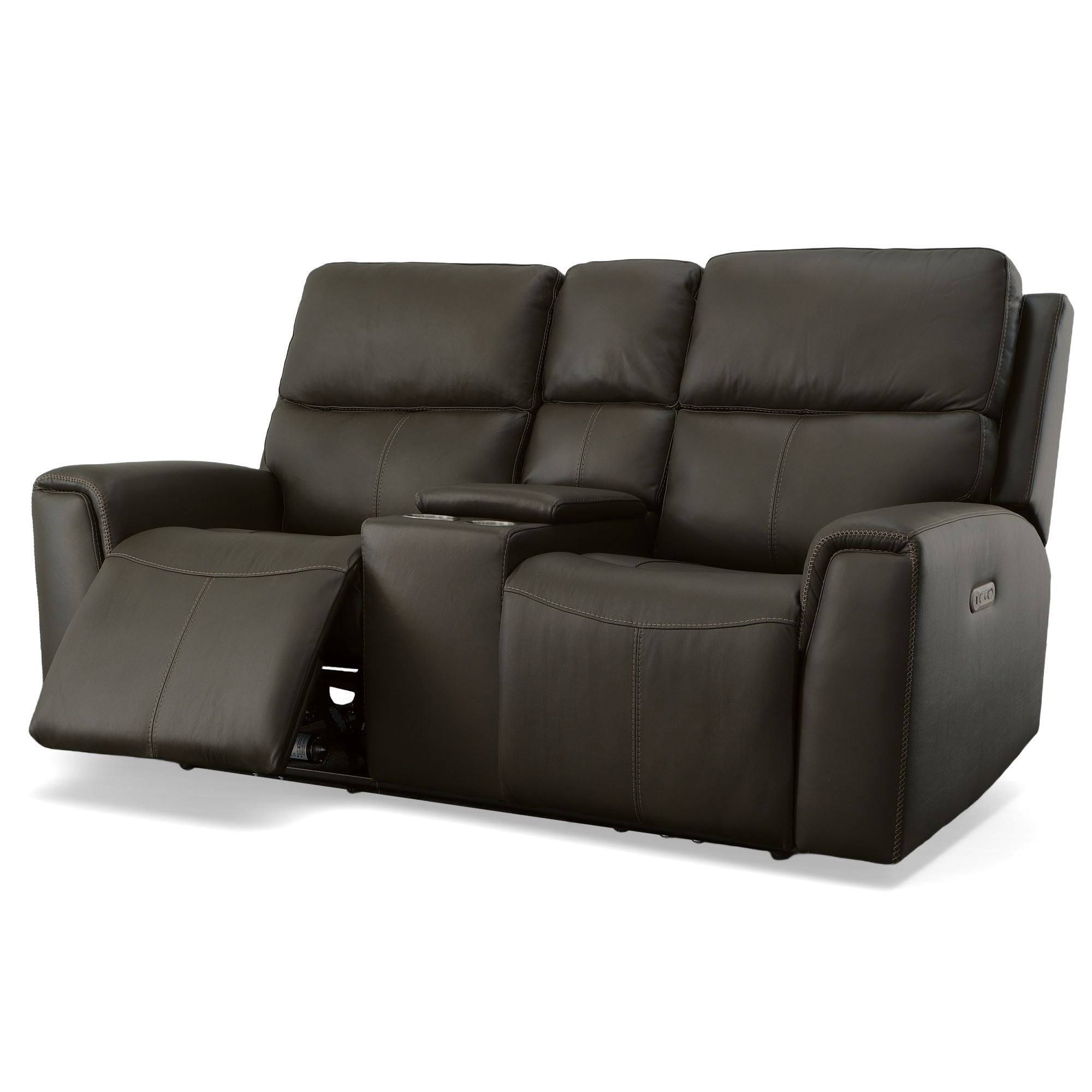 Jarvis - Power Reclining Loveseat With Console & Power Headrests