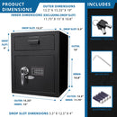 Durable Keypad Depository Safe