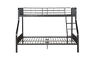 Caius - Twin Long Queen Bunk Bed - Gun
