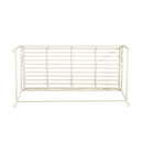 Sunnydaze - Outdoor Garden Bench - Matte White