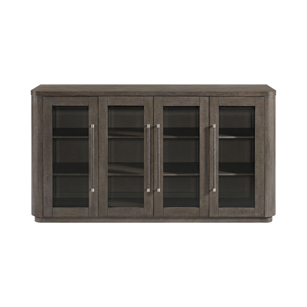 Hollywood Park Server in Dark Gray by Elements International, view 6