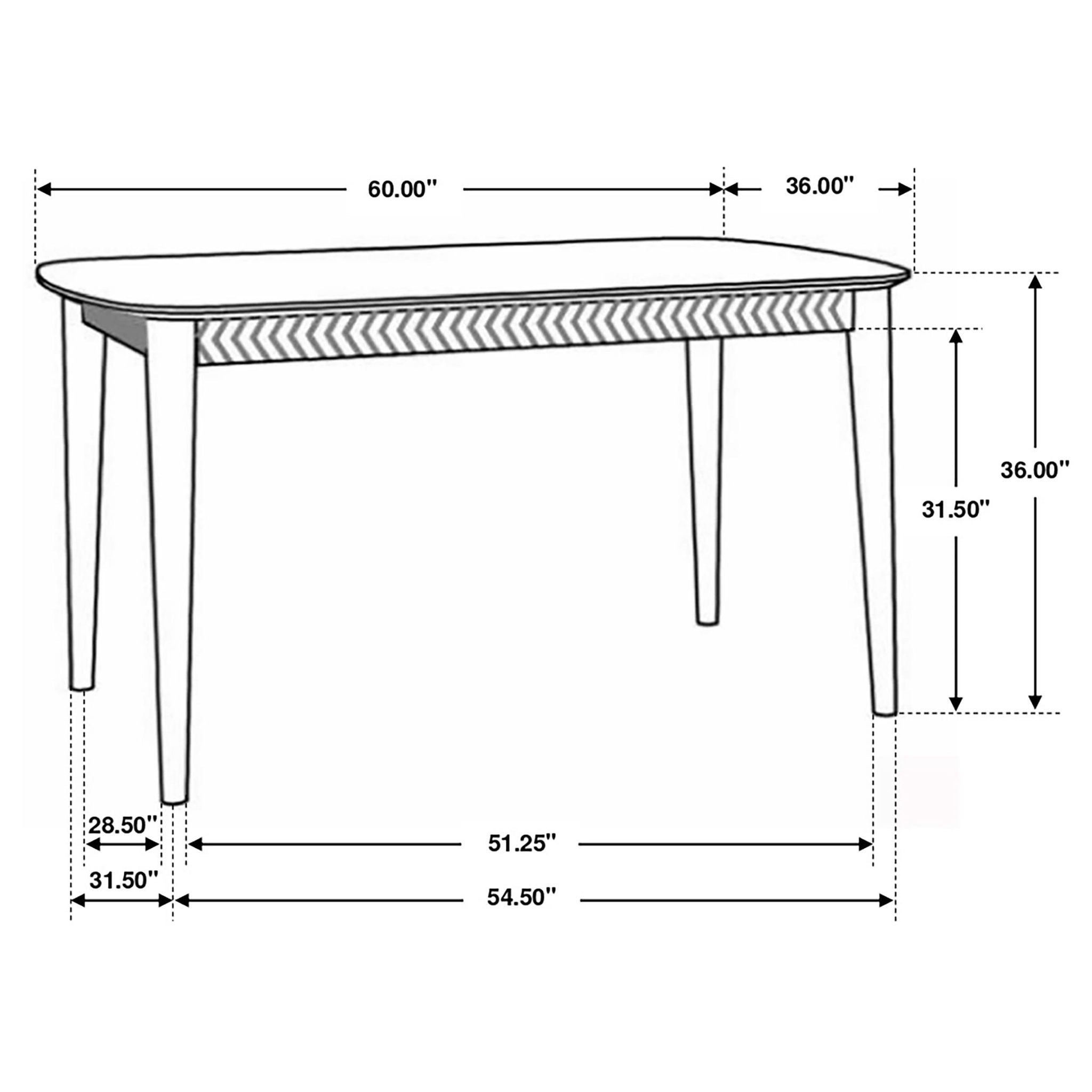Partridge 5-piece Counter Dining Set Sheesham and Espresso - Atlantic Fine Furniture Melbourne FL