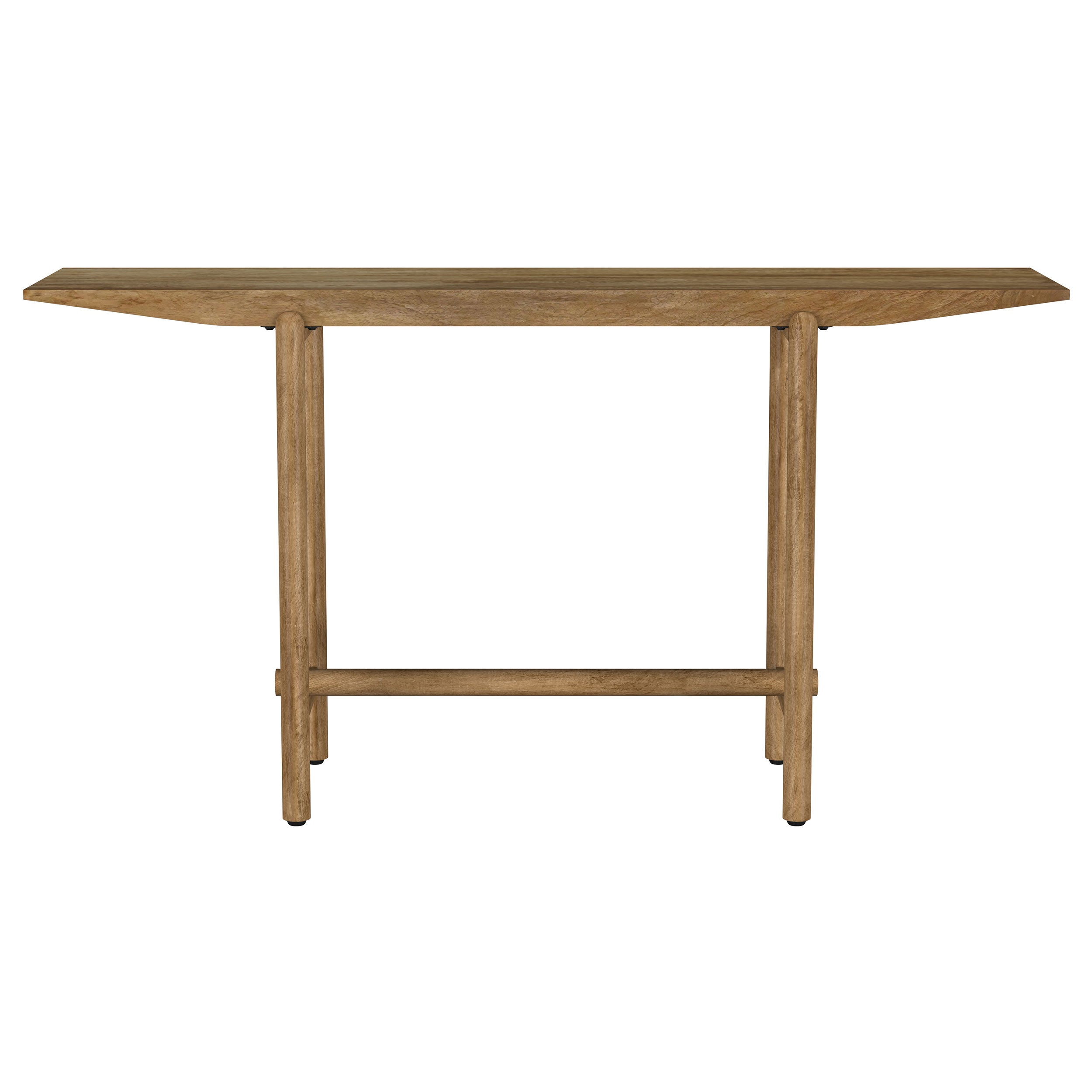 Darius Solid Wood Entryway Console Table Natural Mango — view 3