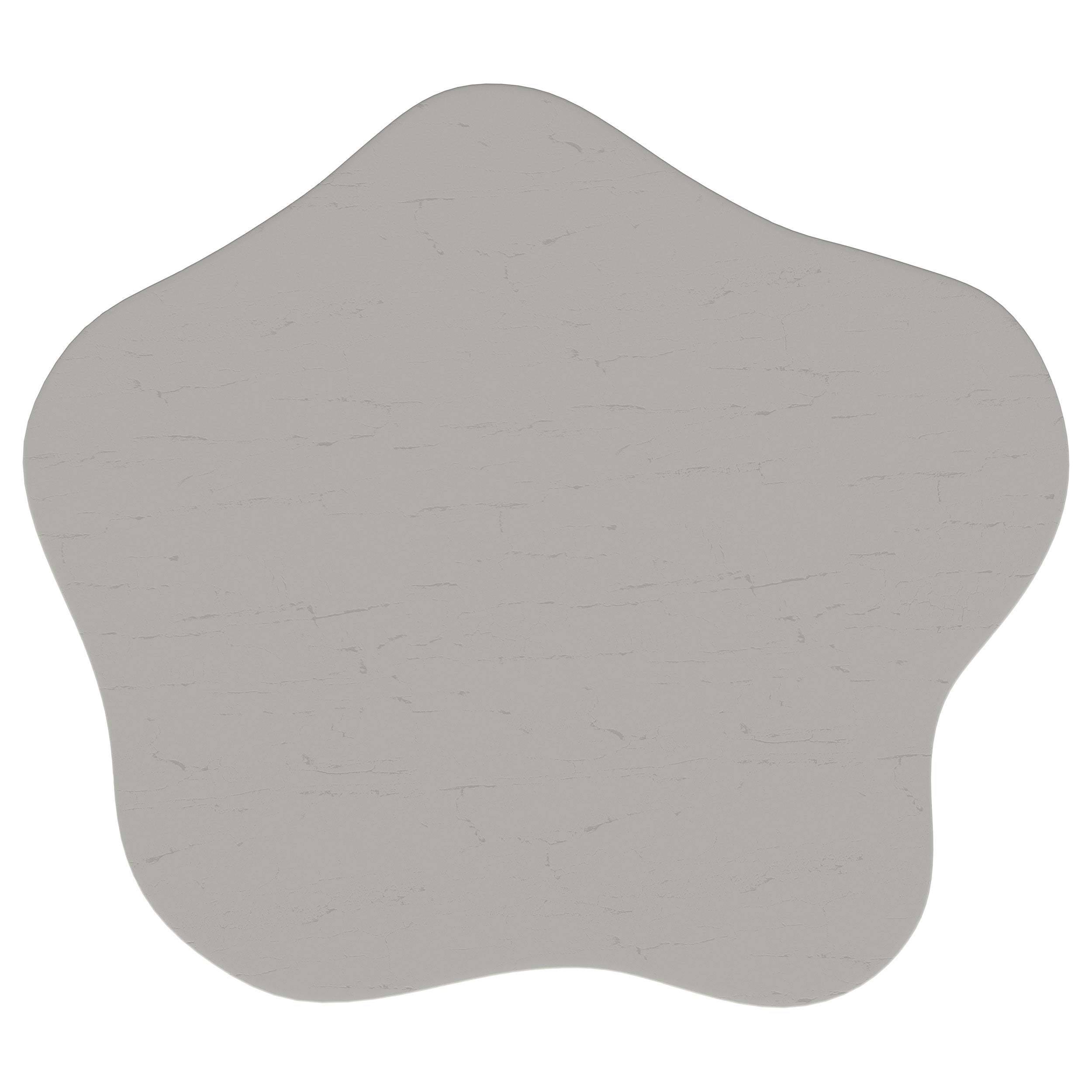 Perth 20-inch Side Table with Cloud-Shaped Top Off White — view 4